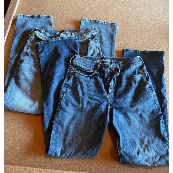 Eddie Bauer Jeans x2 - Size 8 - Picture 1 of 7